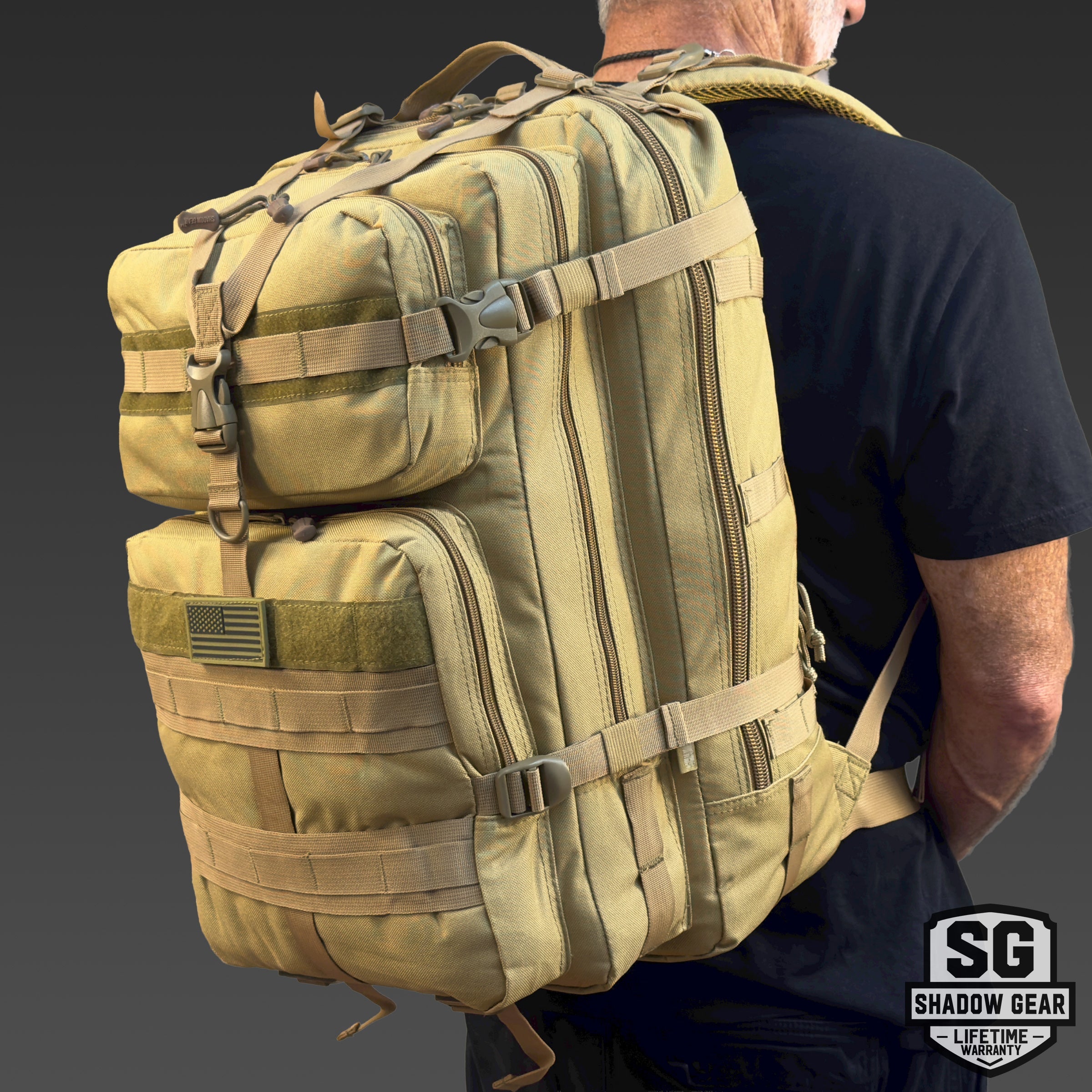 Shadow Gear SG702L Tactical MOLLE Large 56L - Military Rucksack