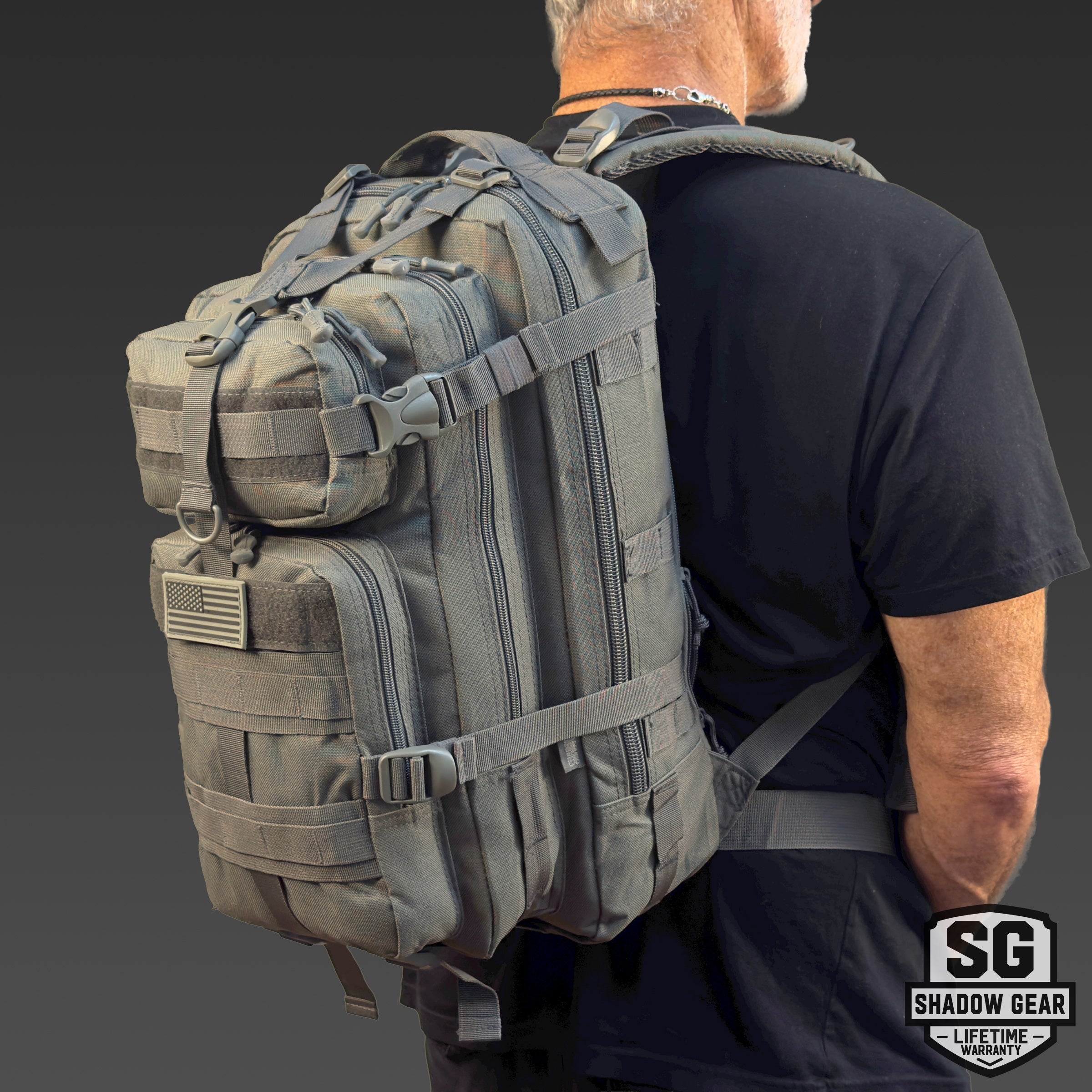 Shadow Gear SG702 Tactical MOLLE 42L - Military Rucksack & Assault Backpack