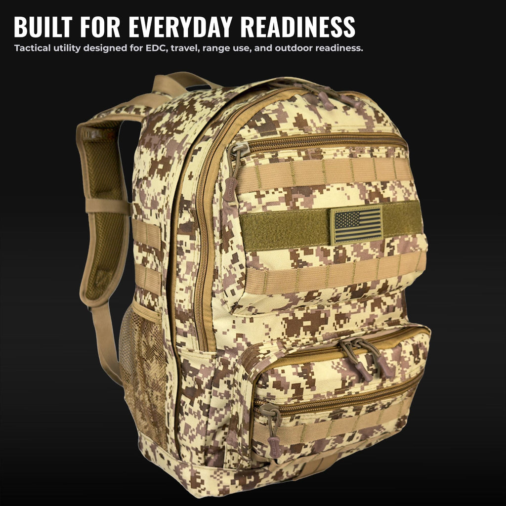 Shadow Gear SG709 Tactical MOLLE Backpack - Compact Assault Pack