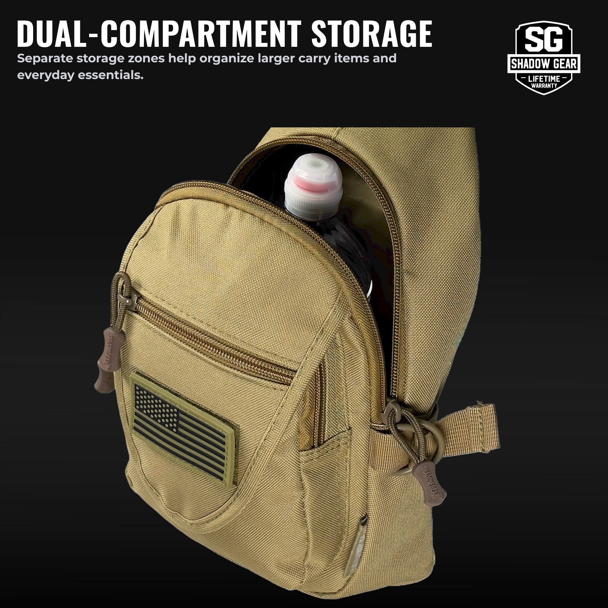 Shadow Gear SG713 Utility Chest Pack - Tactical Sling Bag