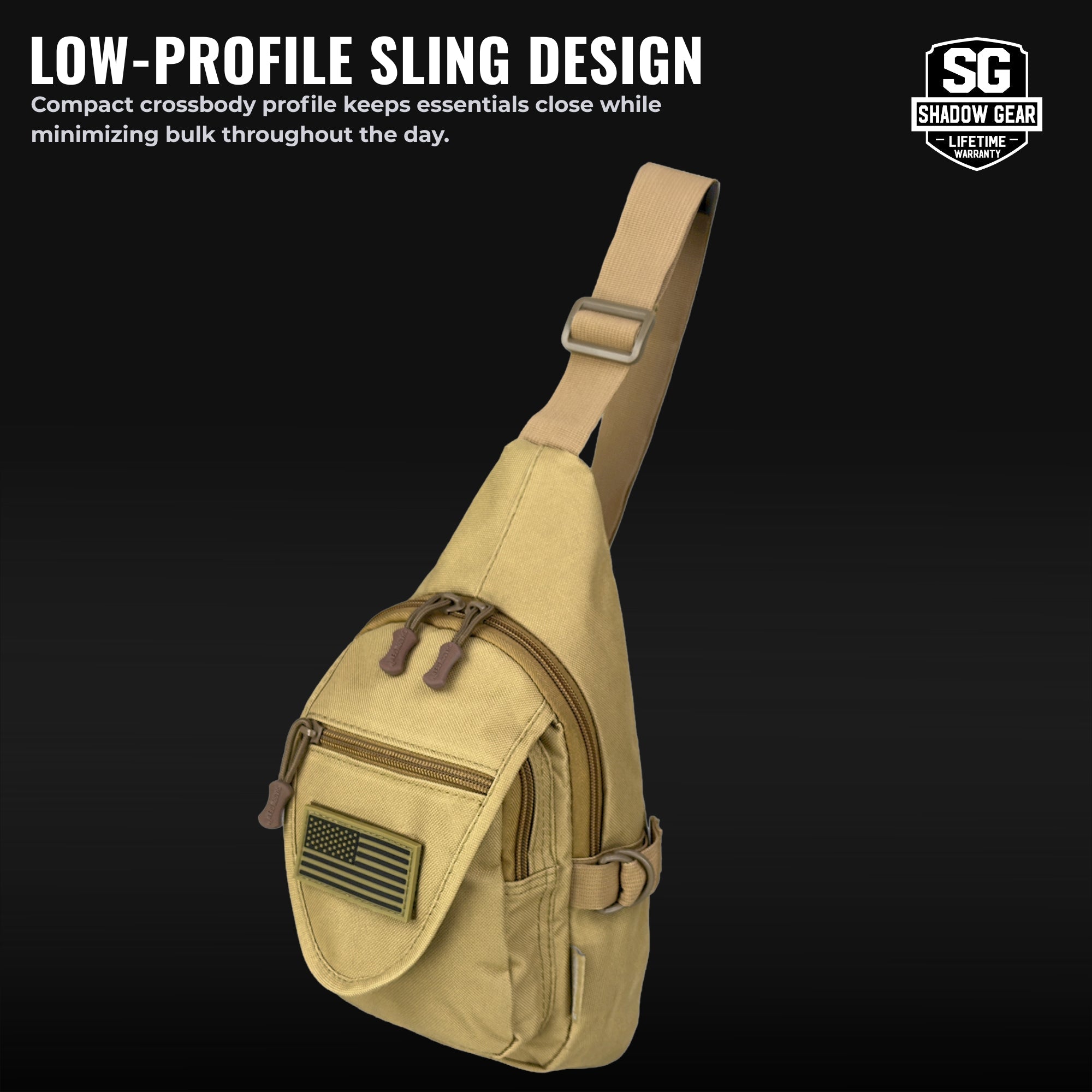 Shadow Gear SG713 Utility Chest Pack - Tactical Sling Bag