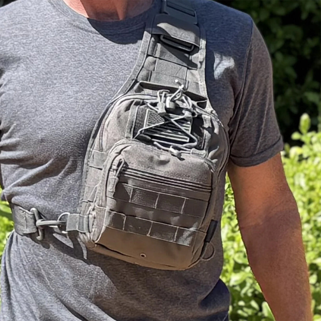 Shadow Gear SG717 Tactical Utility Sling - EDC Chest Shoulder Bag