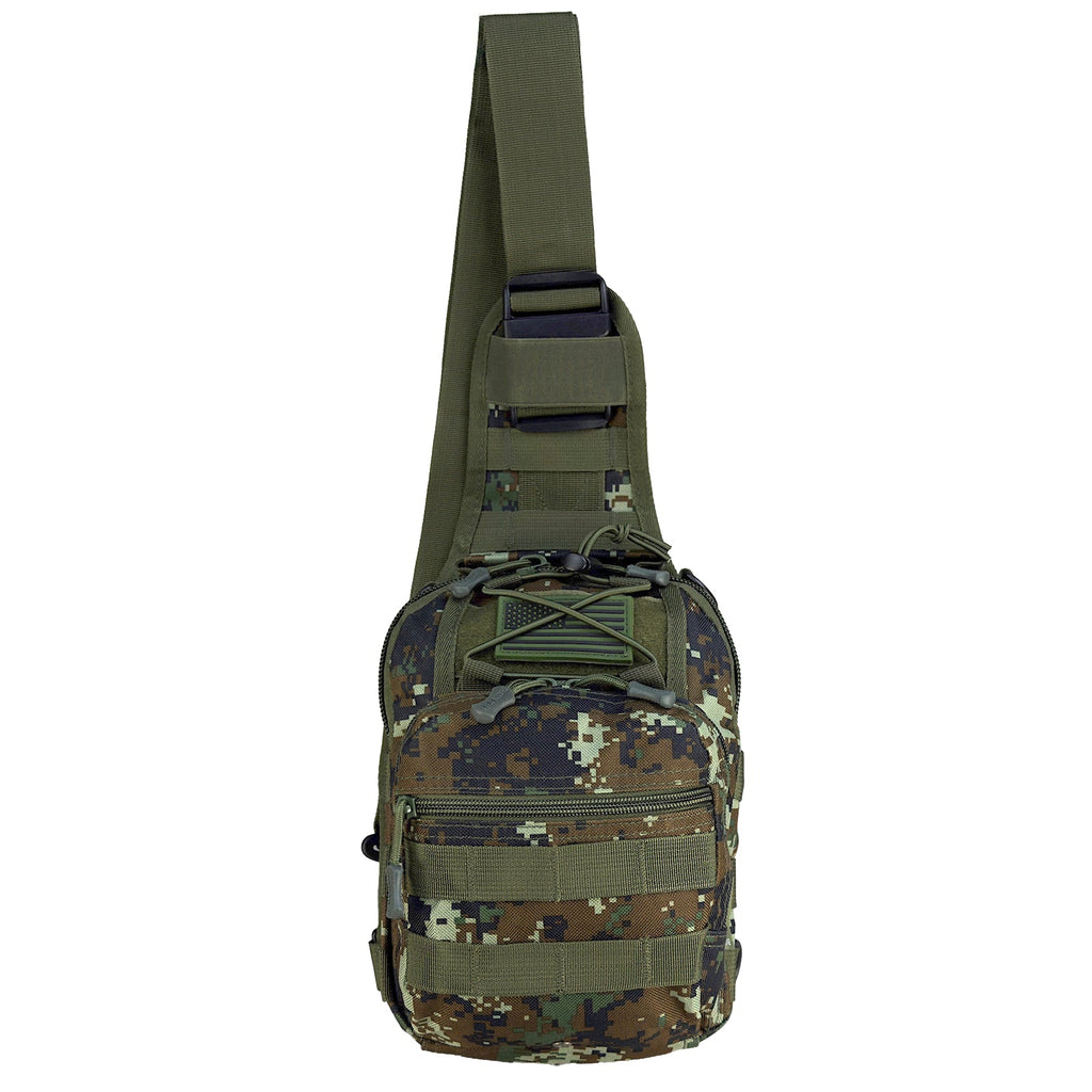 Shadow Gear SG717 Tactical Utility Sling - EDC Chest Shoulder Bag