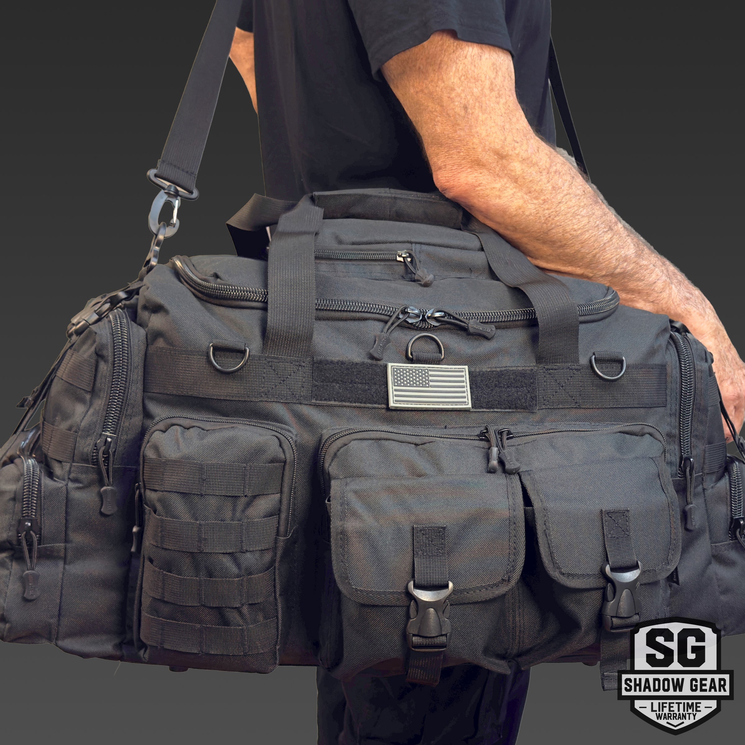 Shadow Gear SGD26 Tactical Duffel Bag (26") - Heavy Duty Travel